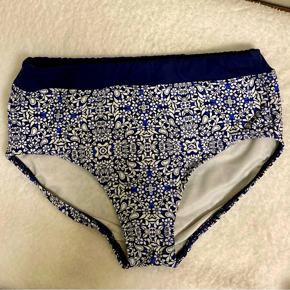 Land’s End High Waisted Swim Bottom
